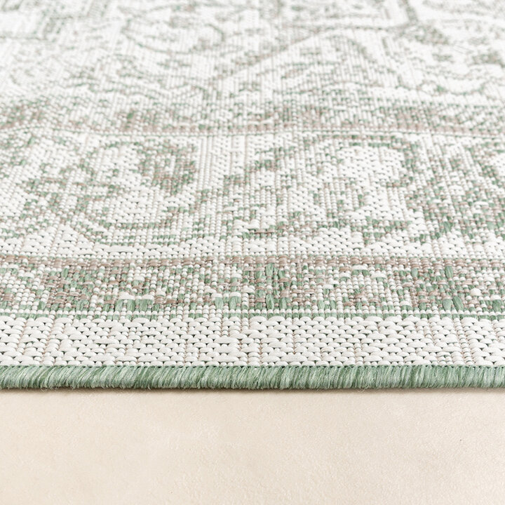 Vintage Utomhusmatta - Victoria Aztec Grön