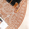 Rund Utomhusmatta - Summer Oriental Terrakotta - thumbnail 4
