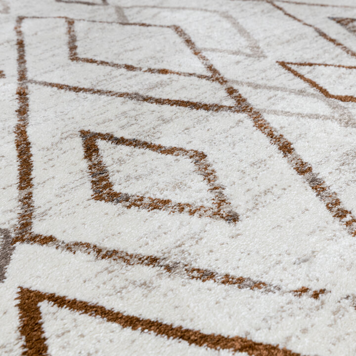 Matta Med Hög Lugg - Blend Diamond Terrakotta