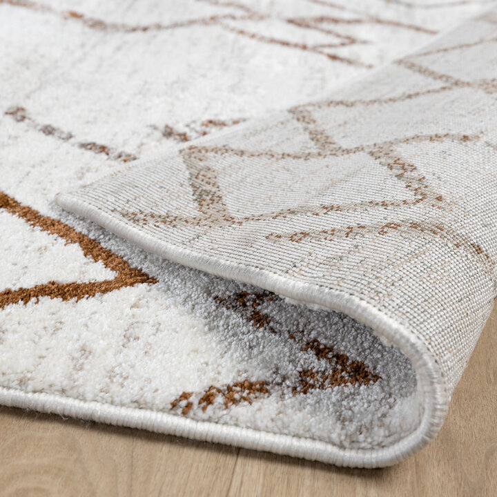 Matta Med Hög Lugg - Blend Diamond Terrakotta