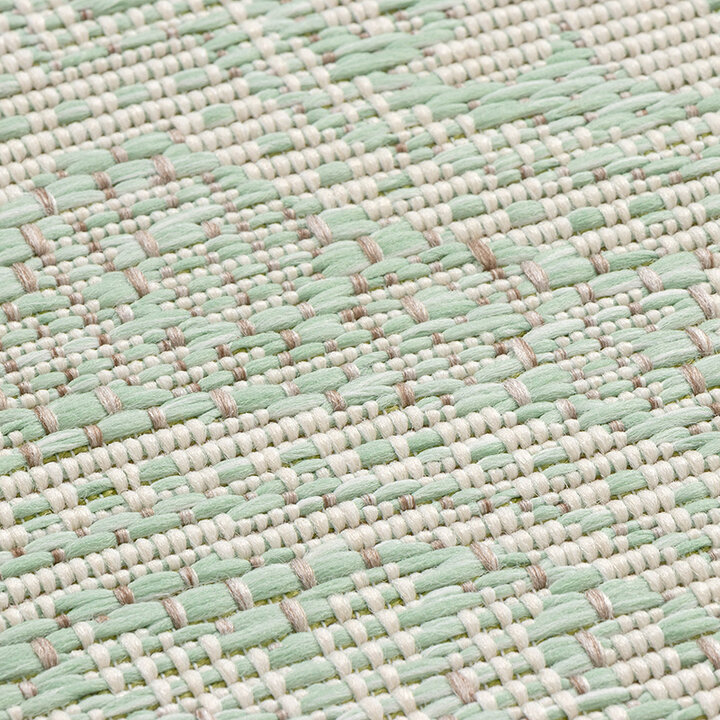 Rund Utomhusmatta - Summer Oriental Mintgrön