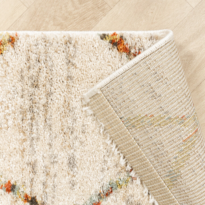 Matta Med Hög Lugg - Blend Lines Terrakotta