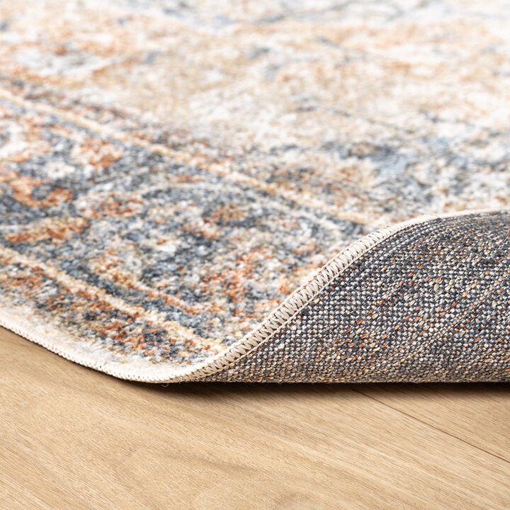 Tvättbar Matta - Nova Medaillon Rustik