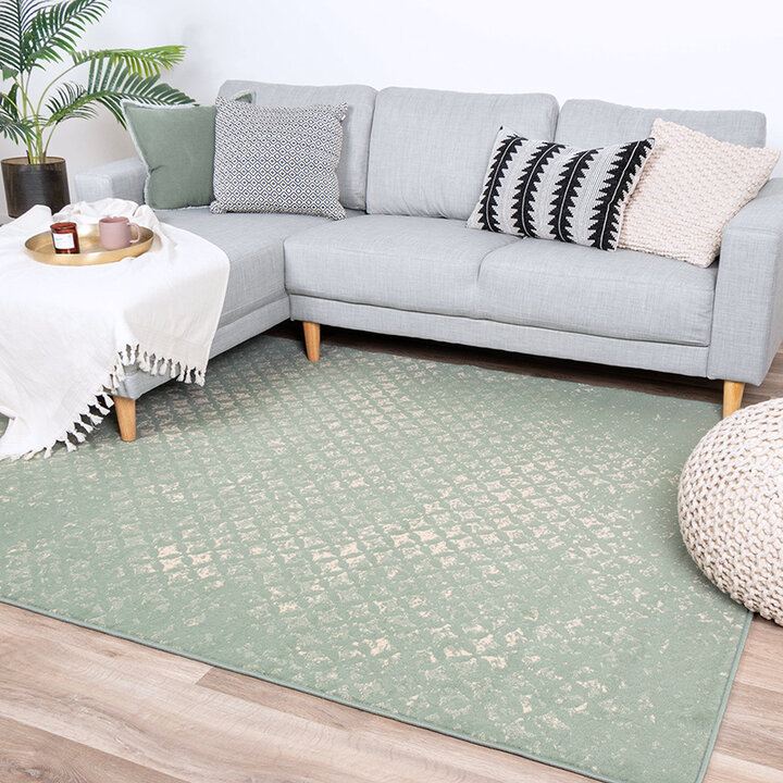 Matta I Vintagestil - Wonder Rustik Grön