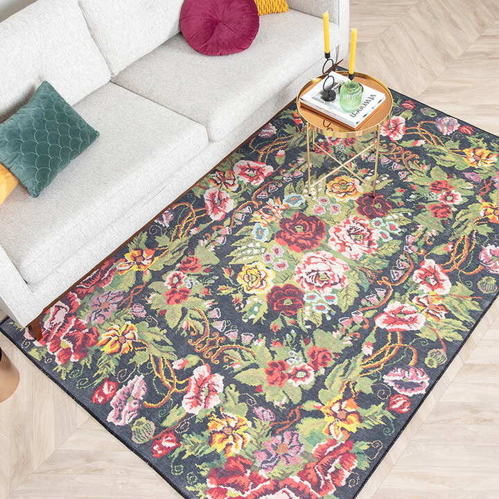 Matta - Estate Rozenkelim Grön