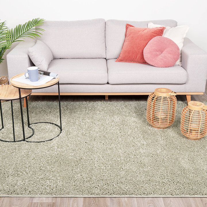 Matta Med Hög Lugg - Lofty Mintgrön