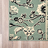 Matta I Vintagestil - Wonder Patchwork Grön/Svart - thumbnail 5