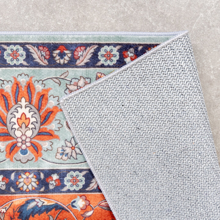 Matta I Vintagestil - Imagine Medaillon Grön