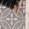 Utomhusmatta - Summer Pattern Grå - thumbnail 4