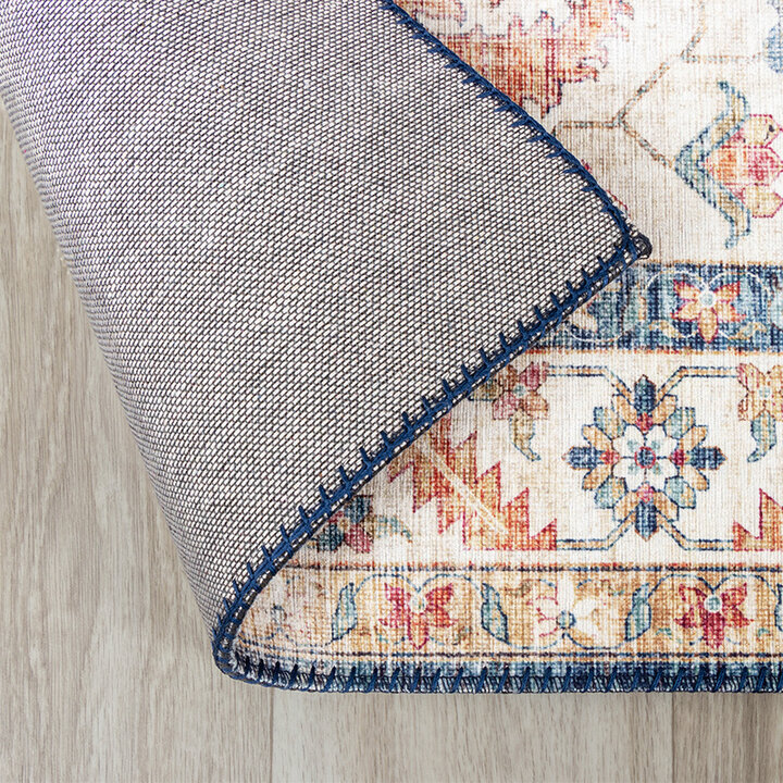 Matta I Vintagestil - Azara Persia Ljusblå