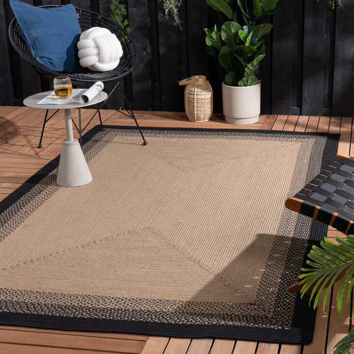 Inomhus- Och Utomhusmatta - Florence Svart