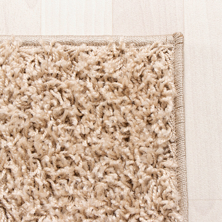 Matta Med Hög Lugg - Solid Beige