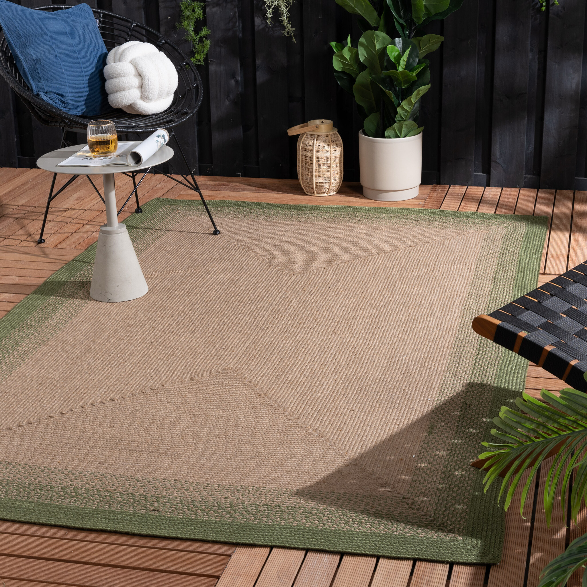 Inomhus- Och Utomhusmatta Matta - Florence Grön