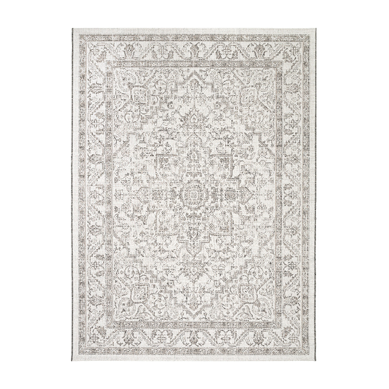 Vintage Utomhusmatta - Victoria Aztec Grå - sfeer