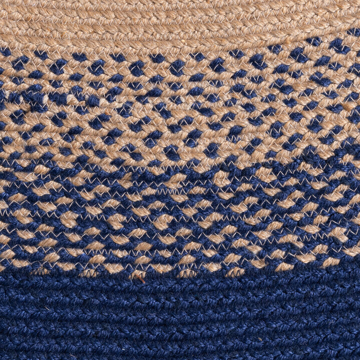 Rund Inomhus- Och Utomhusmatta - Florence Blå