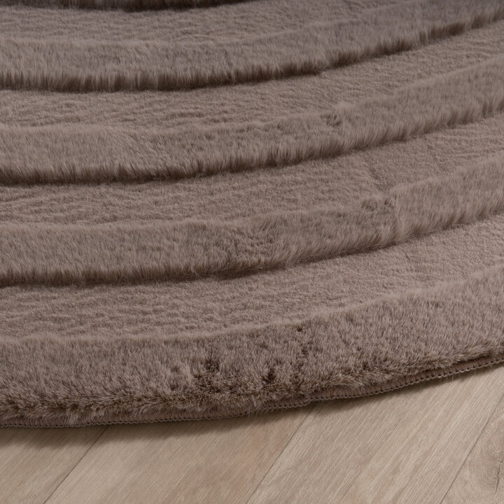 Oregelbunden Matta - Flowy Arch Taupe