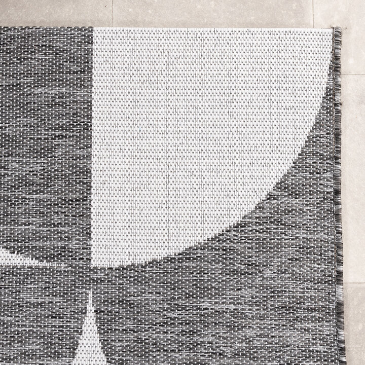 Utomhusmatta - Summer Shapes Grå