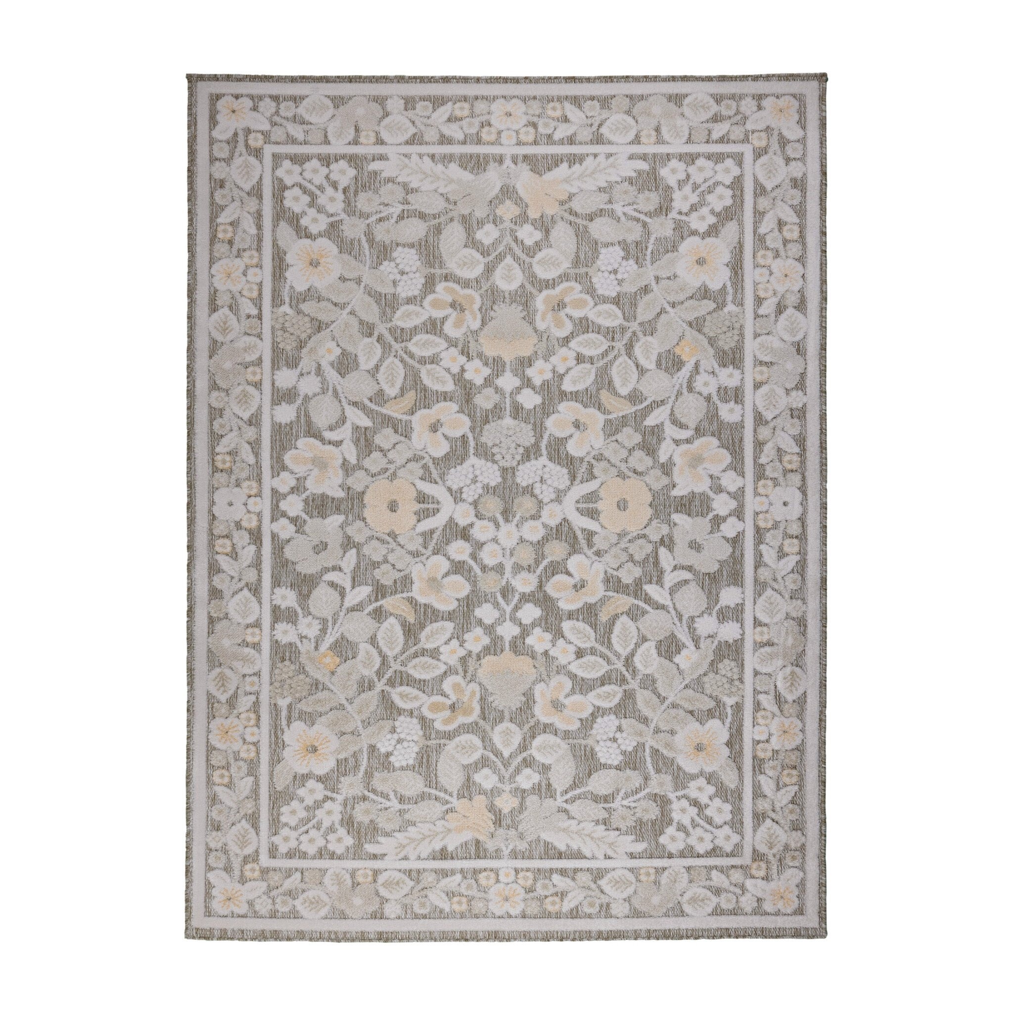 Utomhusmatta - Bloom Oriental Taupe - sfeer
