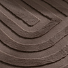 Oregelbunden Matta - Flowy Lines Taupe - thumbnail 3