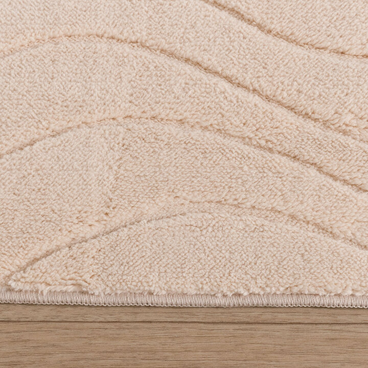 Skandinavisk Matta - Charm Waves Beige
