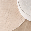 Rund Skandinavisk Matta - Charm Waves Beige - thumbnail 3