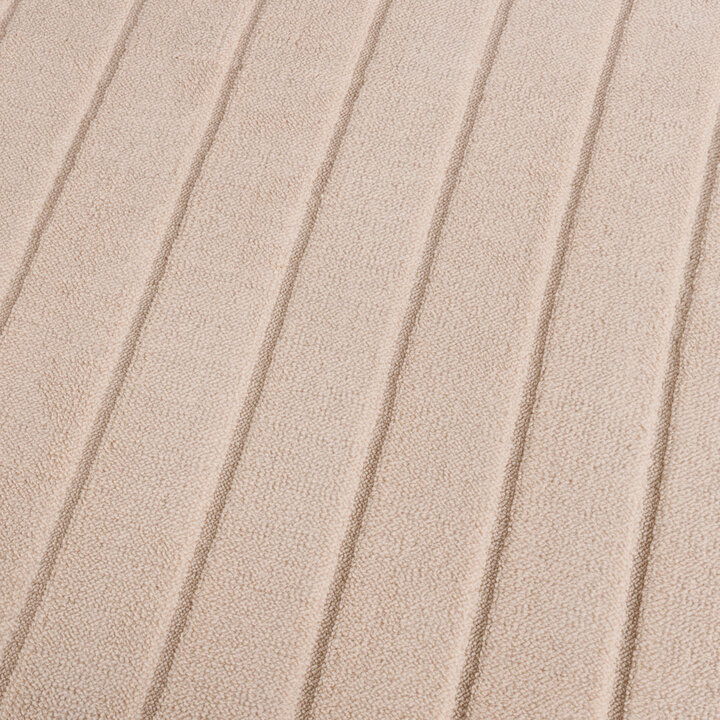 Rund Skandinavisk Matta - Charm Arches Beige