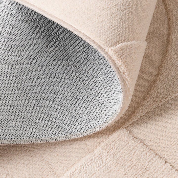 Skandinavisk Matta - Charm Circles Beige