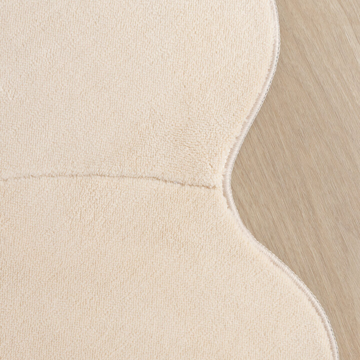 Tvättbar barnmatta - Coco Flower Beige