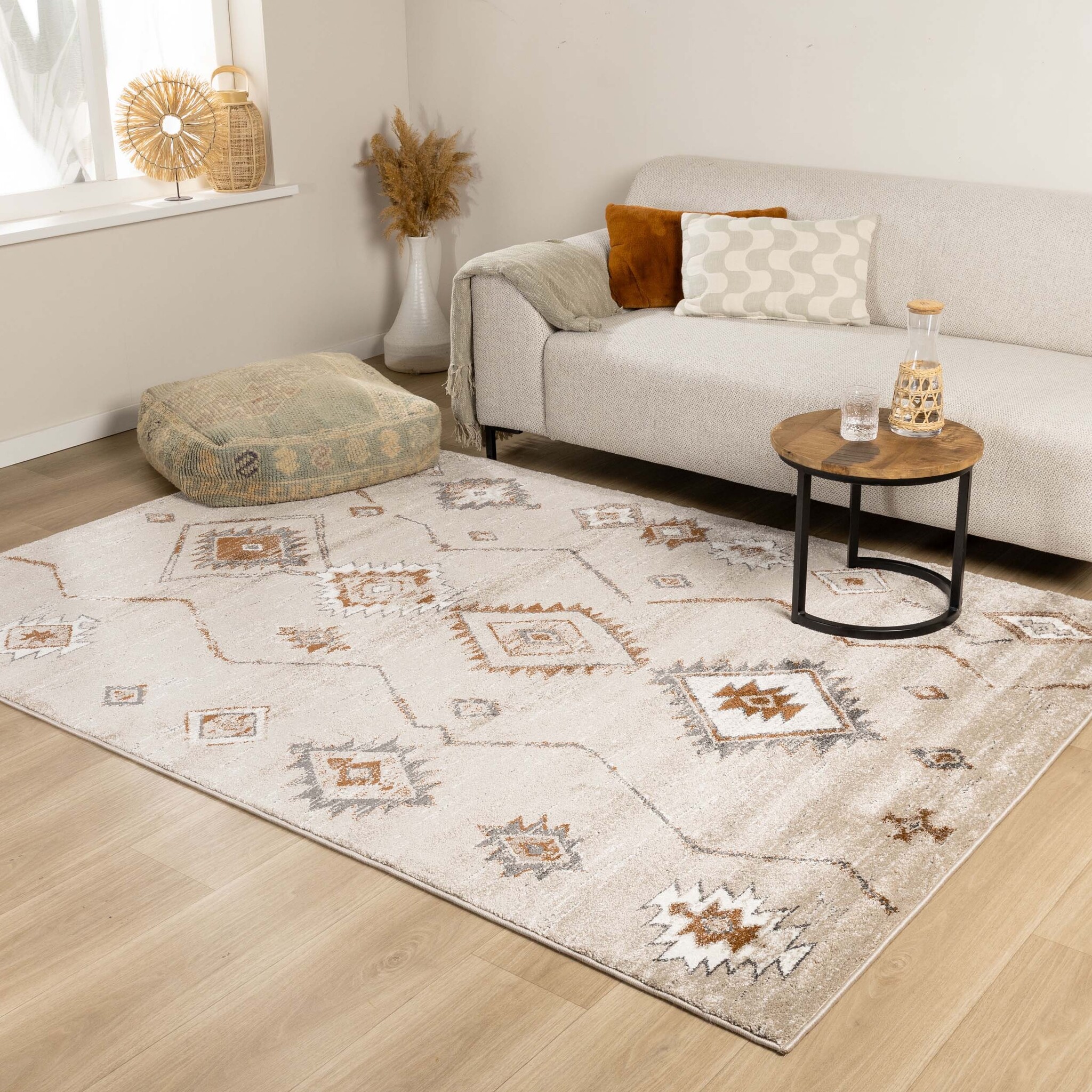 Matta med hög lugg - Blend Aztec Beige