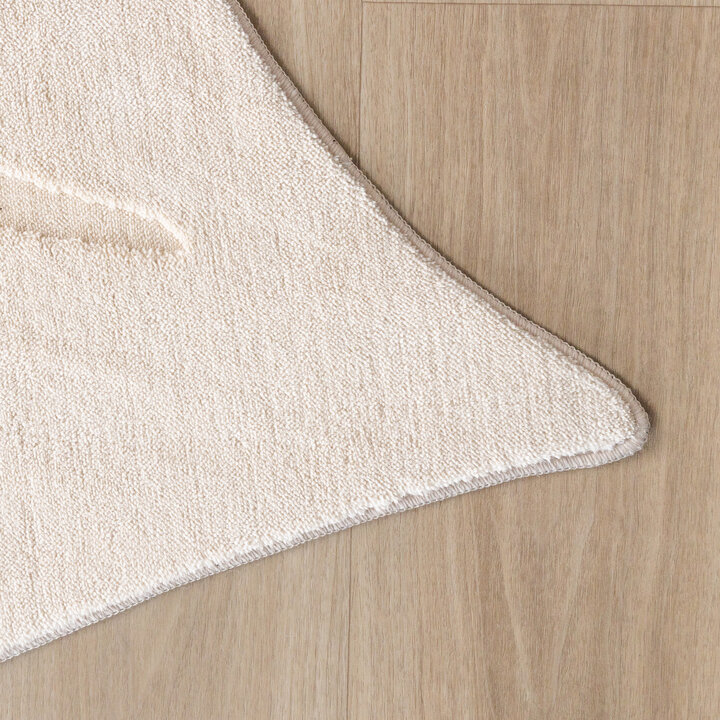 Tvättbar barnmatta - Coco Blad Beige