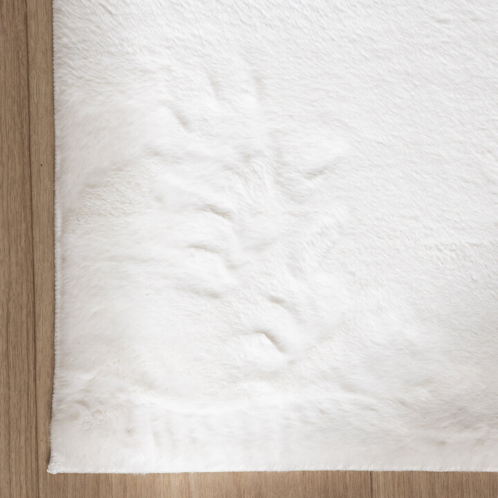 Mjuk låghårig löpare – Cosy Vit