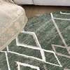 Berbermatta rund - Blend Diamond Grön - thumbnail 2