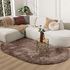 Oval Shagmattor - Blaze Taupe - thumbnail