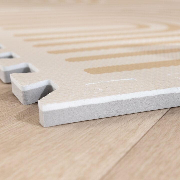 Pusselmatta av skum - Alfie Grid Beige