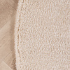 Mjuk rund matta - Teddy Kräm - thumbnail 4