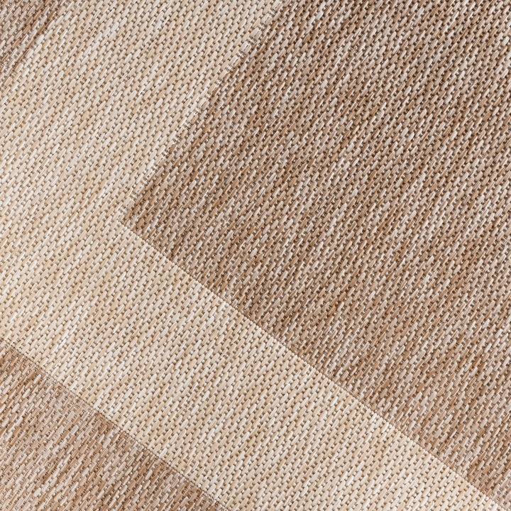 Utomhusmatta – Sierra Border Beige/Kräm