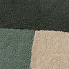Abstract ullmatta – Jules Creme/Grön - thumbnail 4