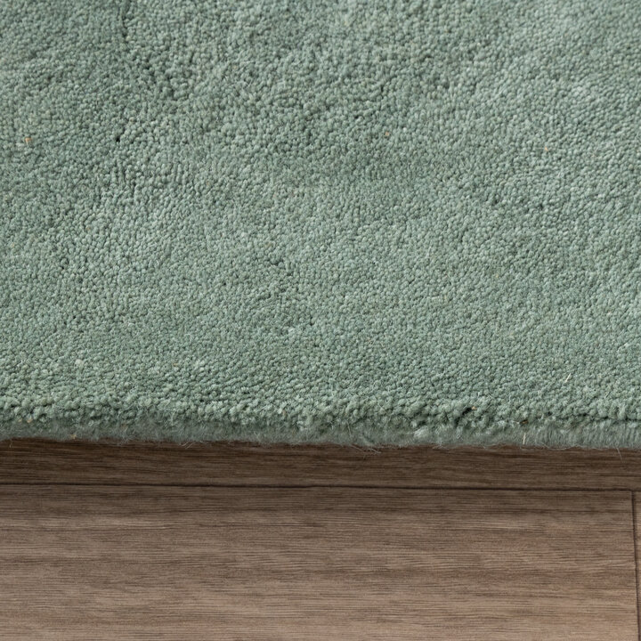 Abstract ullmatta – Jules Creme/Grön