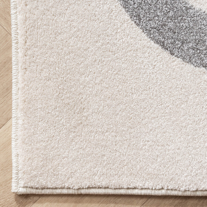 Barnrumsmatta - Bowie Road Gräddvit