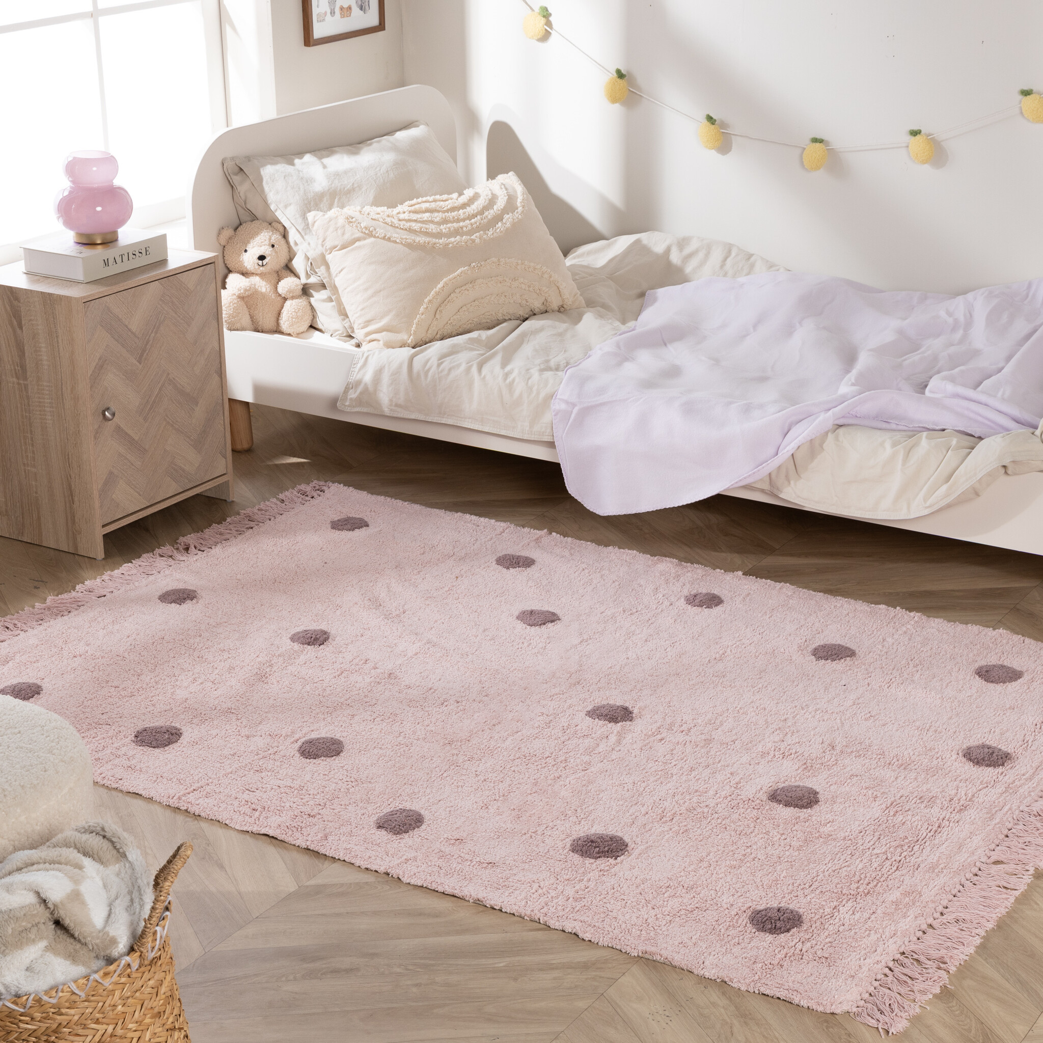 Barnrumsmatta – Lou Dots Lila