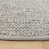 Rund ullmatta – Twist Grey - thumbnail 4