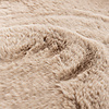 Rund matta med lång lugg – Comfy Supreme Beige - thumbnail 4