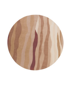 Rund ullmatta – Liora Rosa