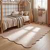 Matta barnrum | Cloudy Dots beige hos Volero - thumbnail