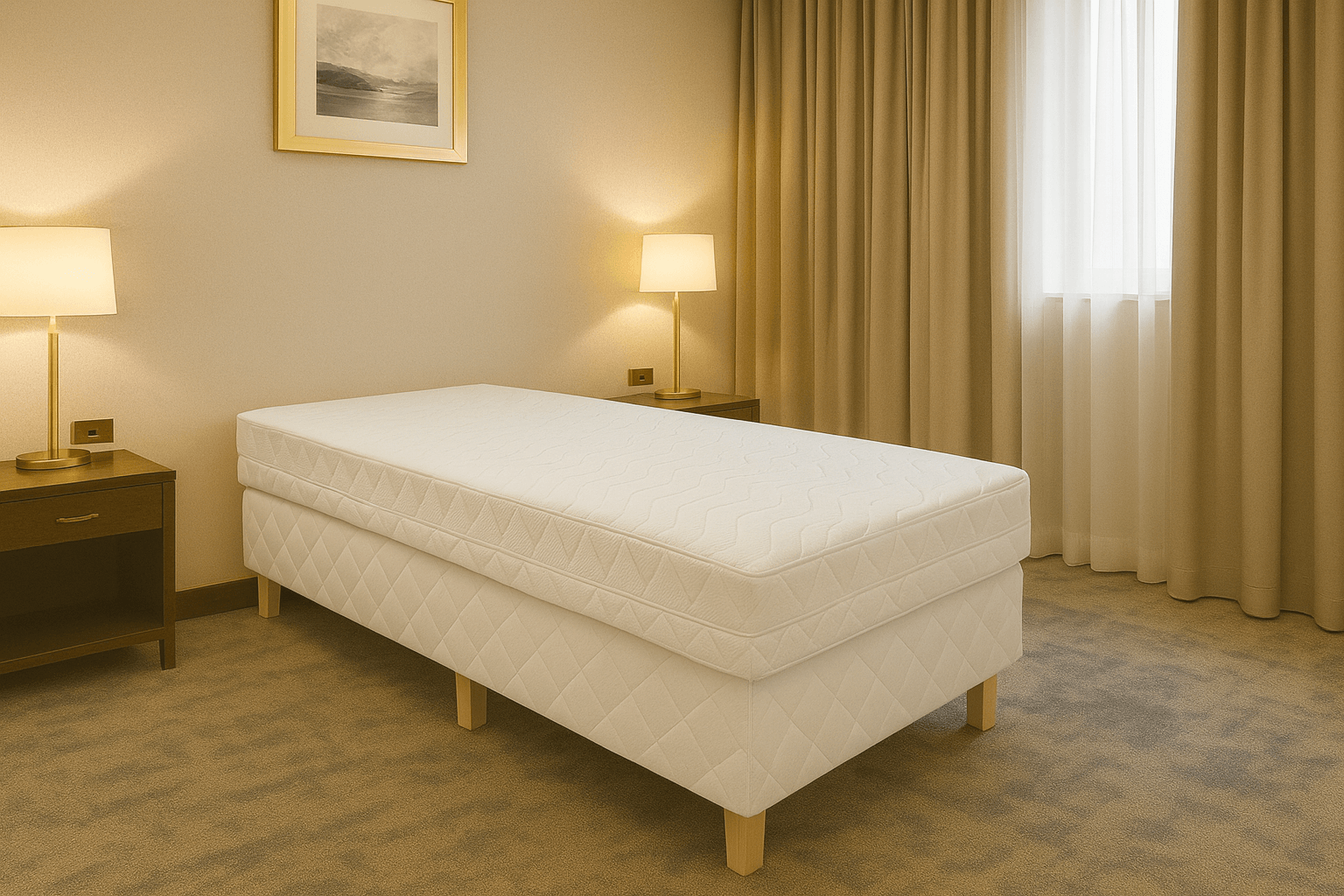 Oslo basic + matras - 90cm