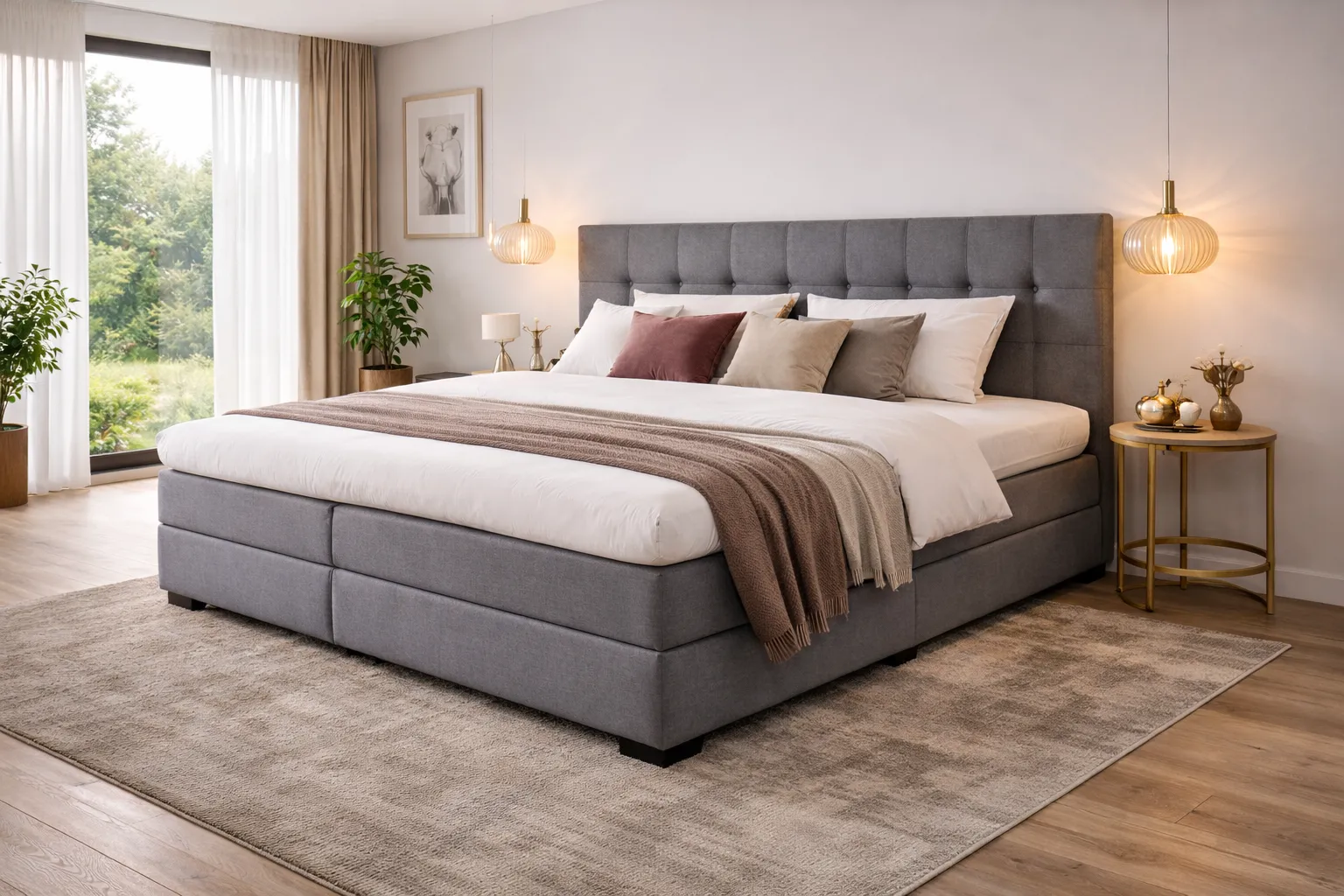 Ervaringen van lange mensen: slapen op een boxspring van 210 of 220 cm