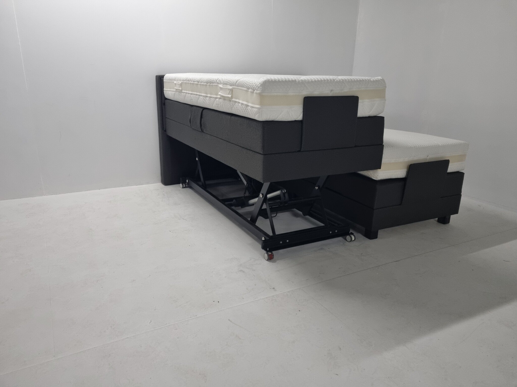 Hoog-Laag boxspring Care Free Premium 2-persoons