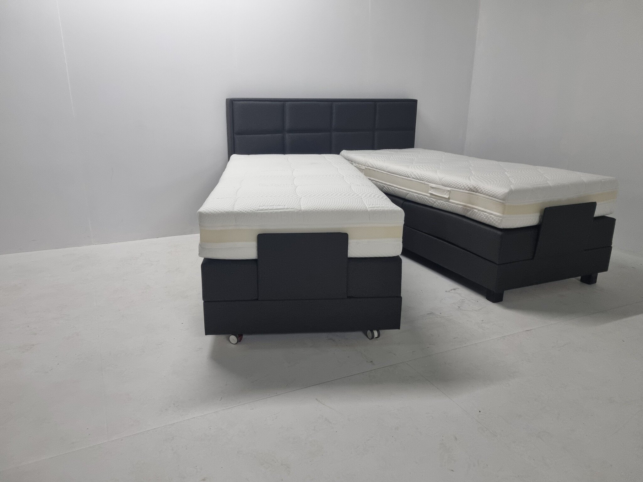 Hoog-Laag boxspring Care Free Premium 2-persoons