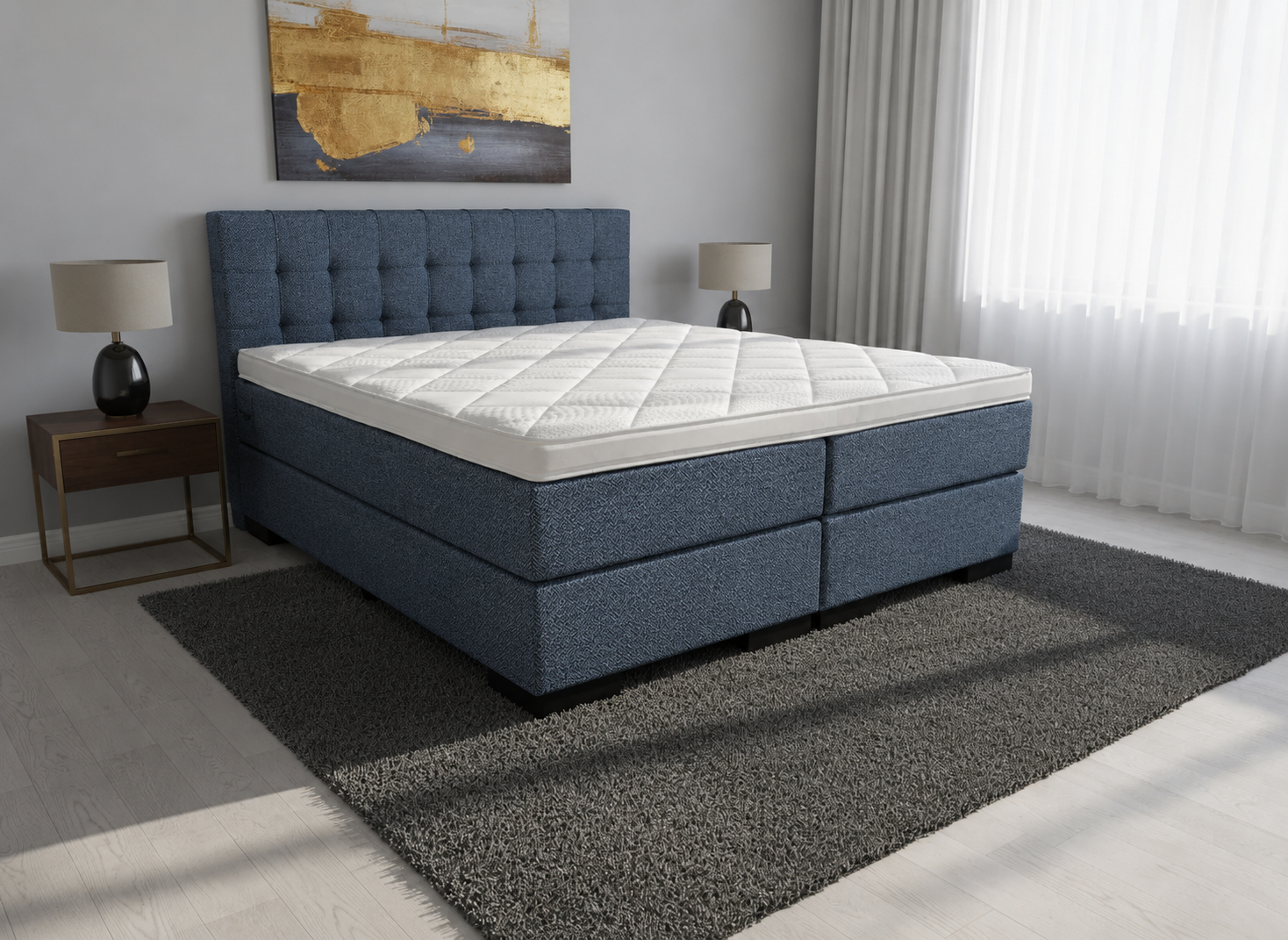 2 persoons boxspring Magnus deluxe - 180cm