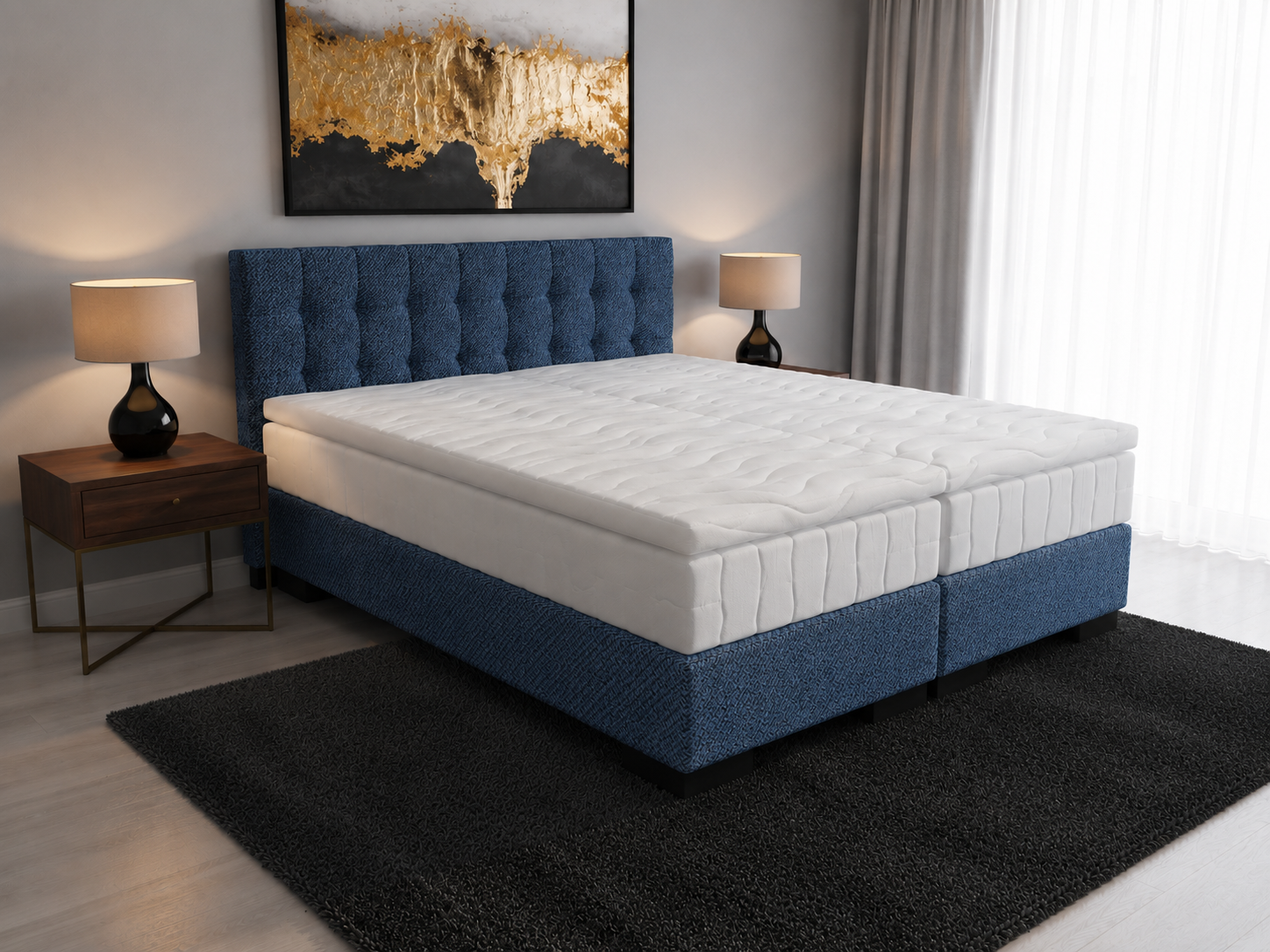 2 persoons boxspring Magnus - 160cm